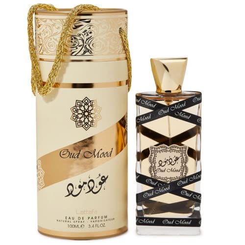Oud Mood for Unisex Perfume Spray, 3.4 Ounce