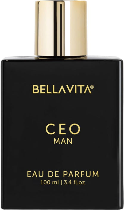 BellaVita Luxury G.O.A.T. Men's Eau De Perfume (3.4 fl.oz) | Perfume for Men with Bergamot, Lavender & Patchouli Oriental | Refreshing: Ideal for SPORTs & GYM Enthusiasts | Long-Lasting Colone for Men