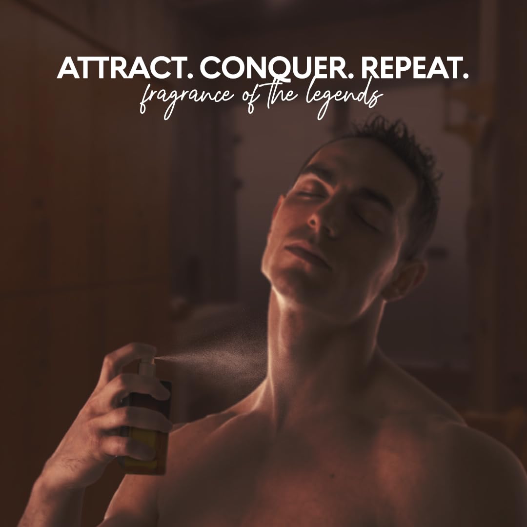 BellaVita Luxury G.O.A.T. Men's Eau De Perfume (3.4 fl.oz) | Perfume for Men with Bergamot, Lavender & Patchouli Oriental | Refreshing: Ideal for SPORTs & GYM Enthusiasts | Long-Lasting Colone for Men