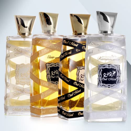 Oud Mood for Unisex Perfume Spray, 3.4 Ounce