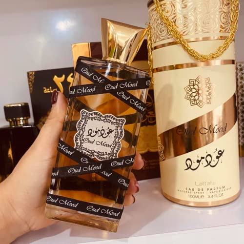 Oud Mood for Unisex Perfume Spray, 3.4 Ounce