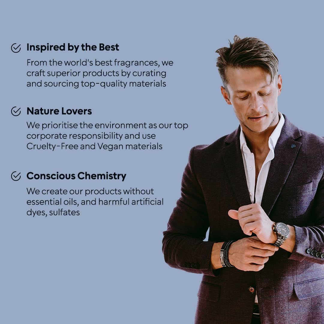 BellaVita Luxury G.O.A.T. Men's Eau De Perfume (3.4 fl.oz) | Perfume for Men with Bergamot, Lavender & Patchouli Oriental | Refreshing: Ideal for SPORTs & GYM Enthusiasts | Long-Lasting Colone for Men
