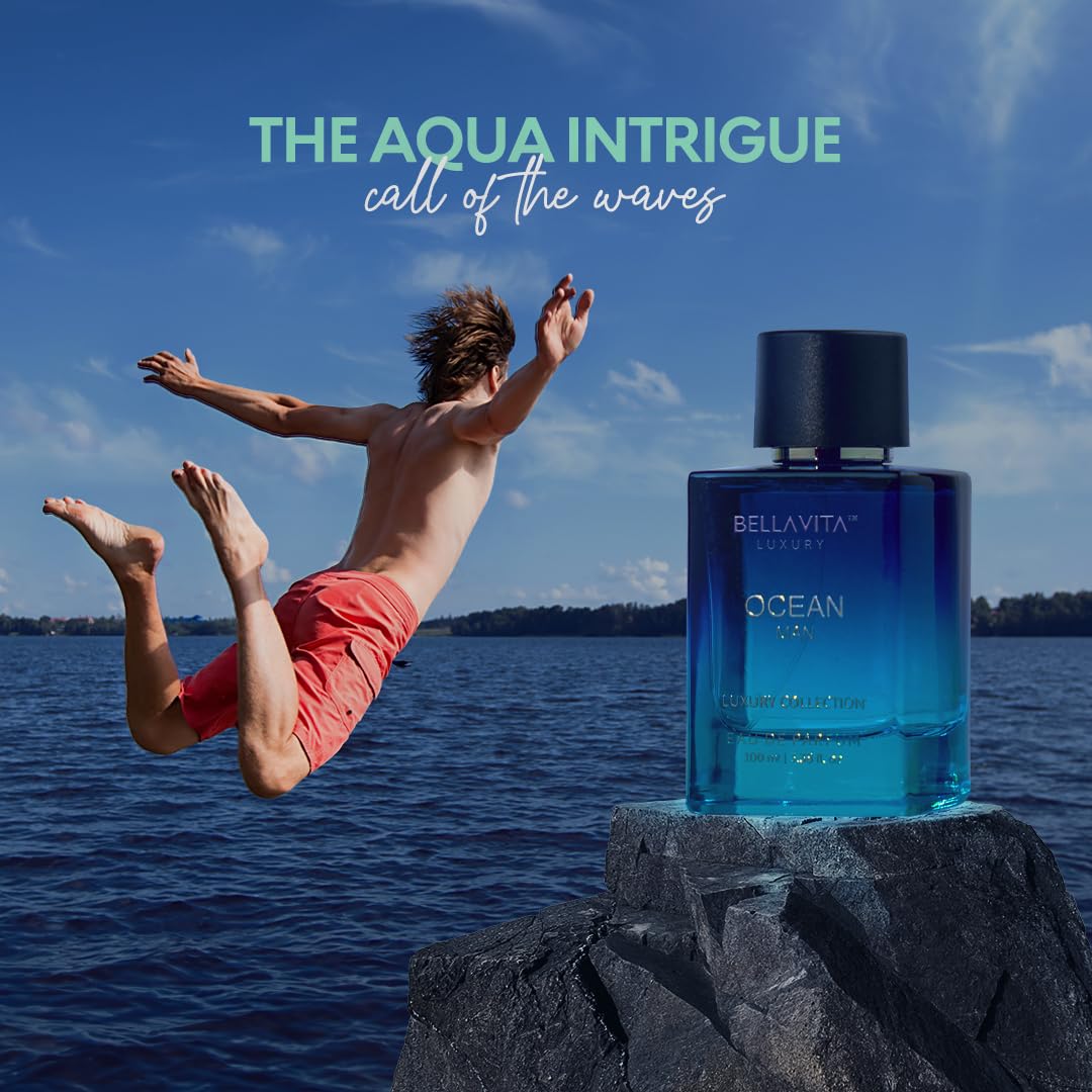 BellaVita Luxury G.O.A.T. Men's Eau De Perfume (3.4 fl.oz) | Perfume for Men with Bergamot, Lavender & Patchouli Oriental | Refreshing: Ideal for SPORTs & GYM Enthusiasts | Long-Lasting Colone for Men