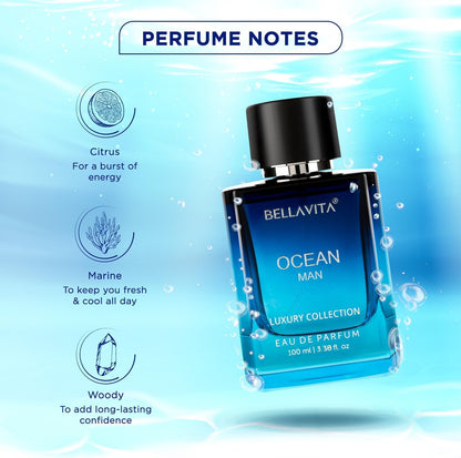 BellaVita Luxury G.O.A.T. Men's Eau De Perfume (3.4 fl.oz) | Perfume for Men with Bergamot, Lavender & Patchouli Oriental | Refreshing: Ideal for SPORTs & GYM Enthusiasts | Long-Lasting Colone for Men